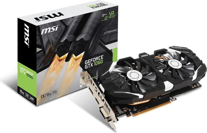 Actual product image MSI GeForce GTX 1060 6GT OCV1 (6 GB)
