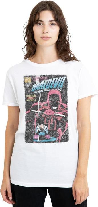Actual product image Daredevil Unisex Adult Last Rites Comic Cover T-Shirt (L)