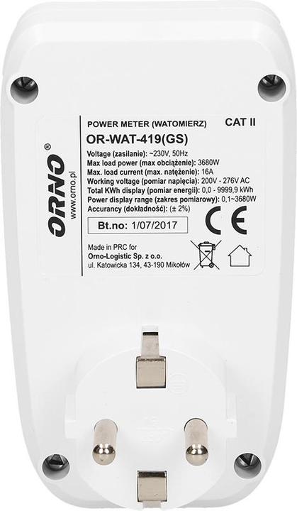 Actual product image Orno OR-WAT-419(GS)