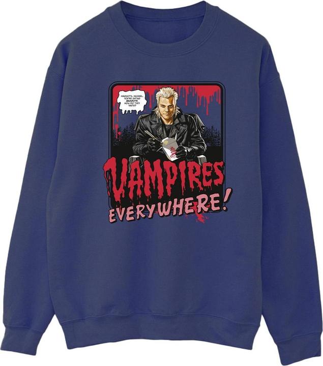 Actual product image The Lost Boys Womens/Ladies Vampires Everywhere Sweatshirt (M)