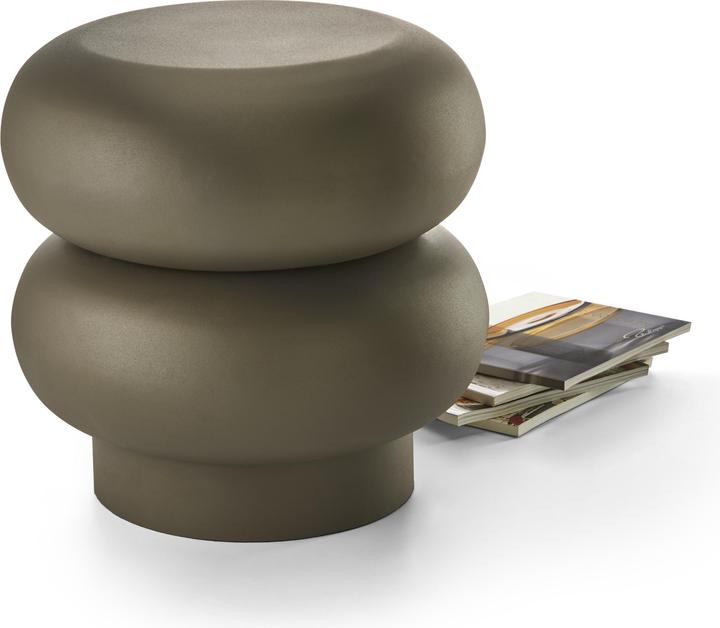 Actual product image Philippi 257010 - Charly Stool, grey-brown