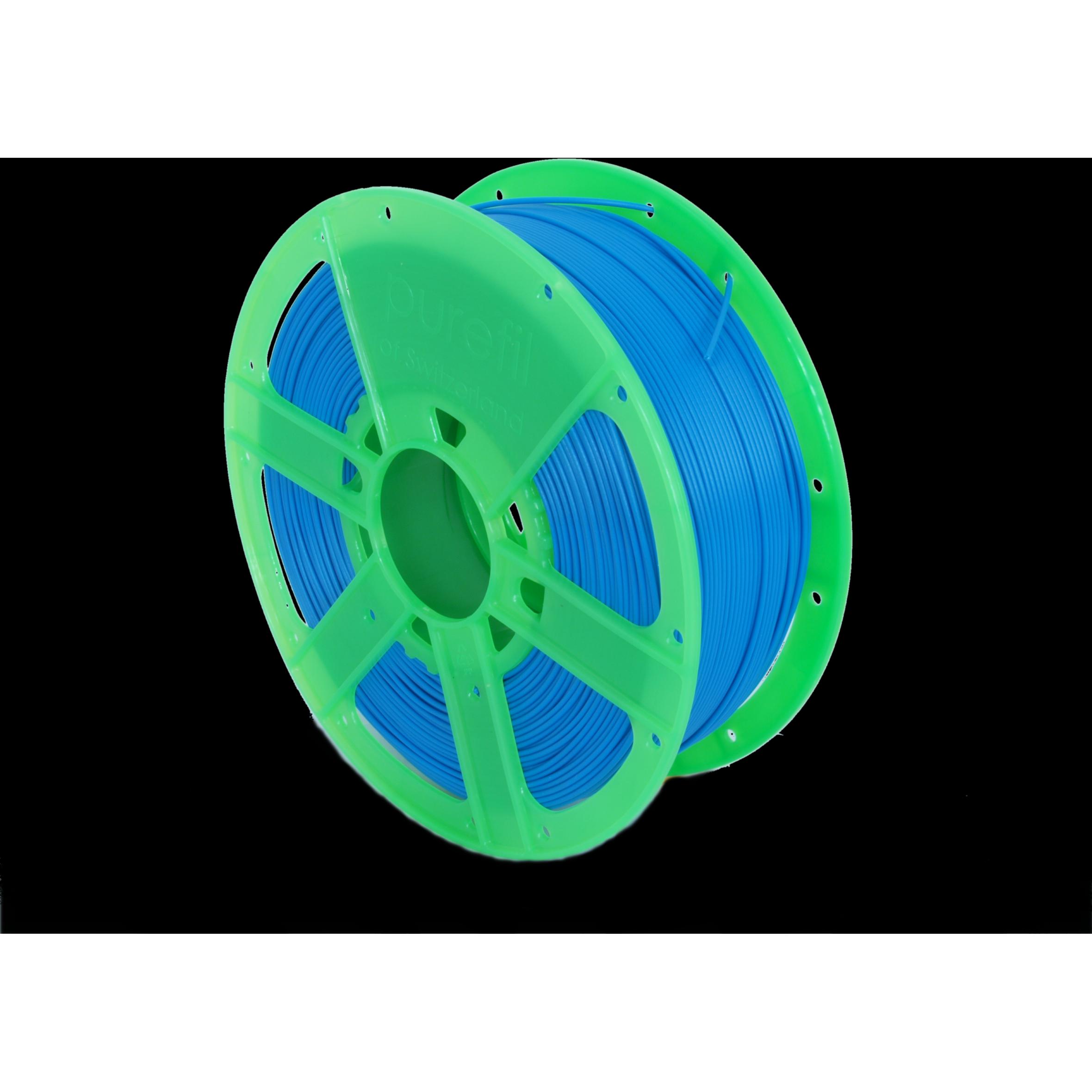 Purefil Filament (PLA, 1.75 mm, 1000 g, Blau), 3D Filament, Blau