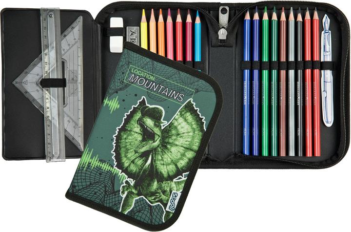 Produktbild Scooli Etui gefüllt Jurassic World