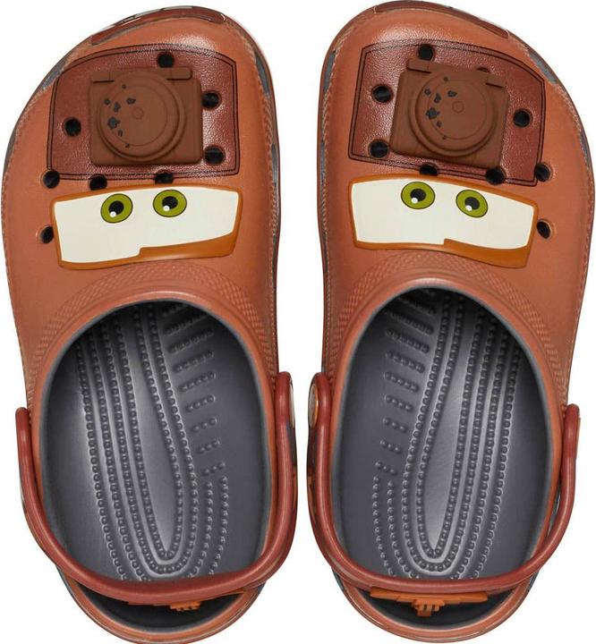 Actual product image Crocs K's Cars Mater Classic Clog (28)