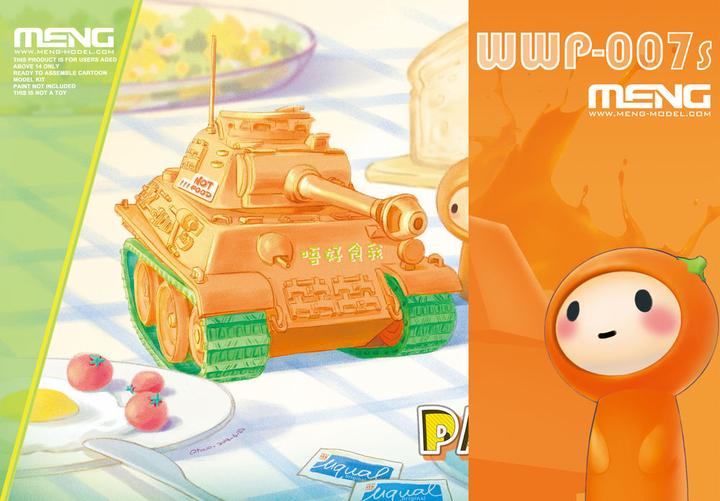 Produktbild Meng-Model Panther (CartoonModel, incl.resin cartoo figurine)