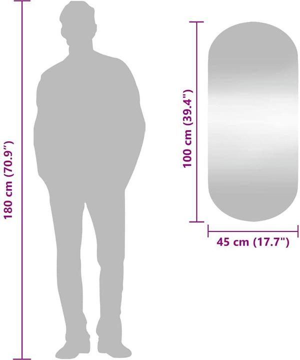 Produktbild VidaXL Chloette (45 x 100 cm)