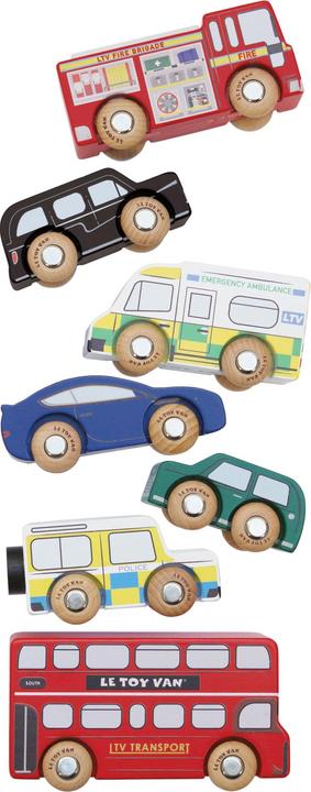 Actual product image Le Toy Van London Car Set
