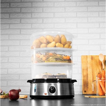 Produktbild Cecotec Elektrischer Dampfgarer Vapovita 3000 INOX