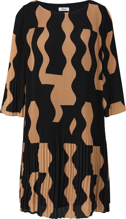 Image du produit s.Oliver Kleid Minikleid mit Plisseefalten (36)