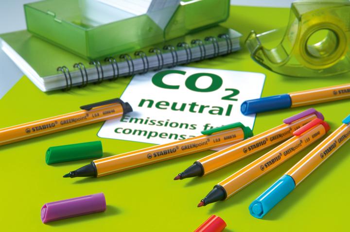 Actual product image STABILO GREENpoint environmentally friendly felt-tip pen (Black, 1 x)