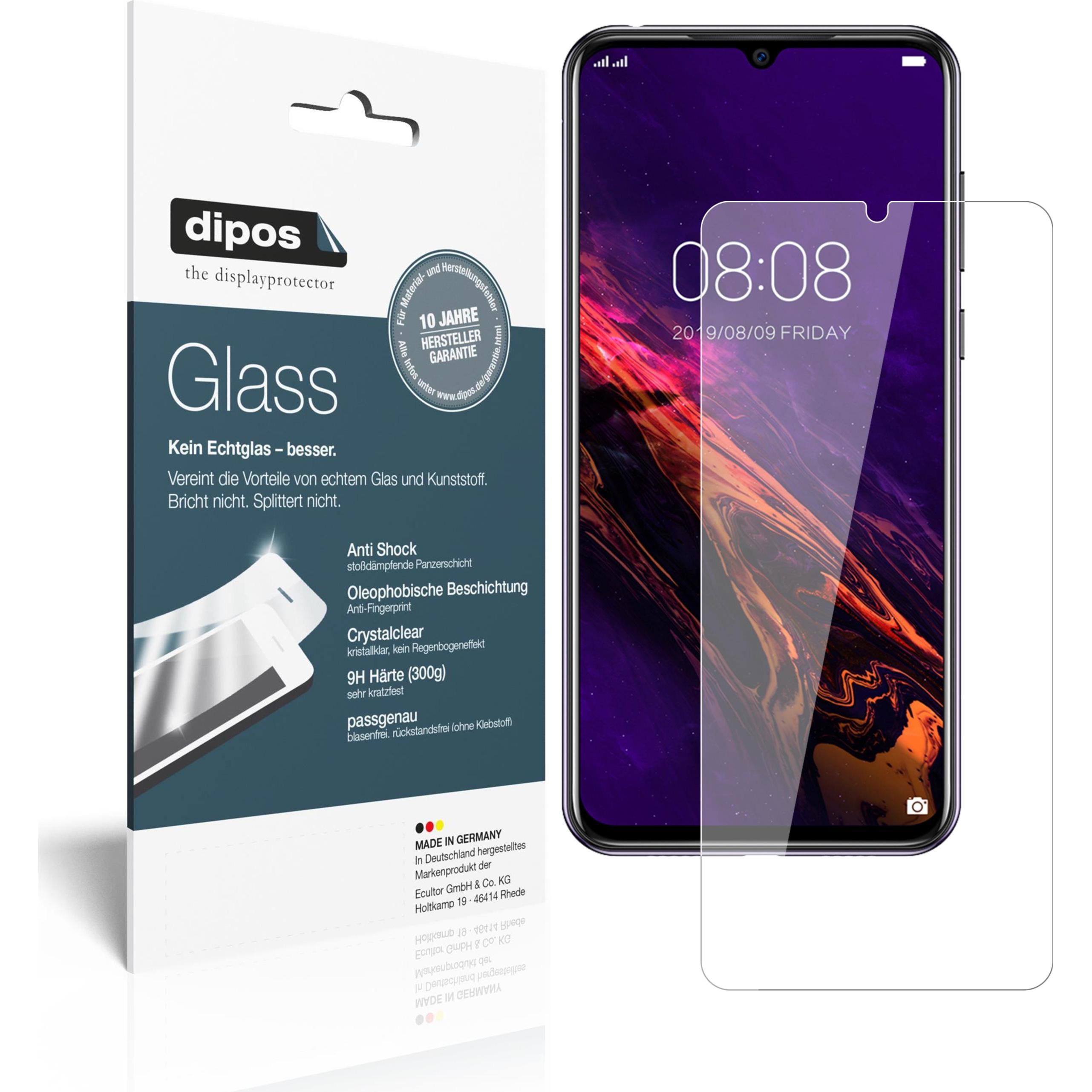 Dipos Displayschutz Anti-Shock (2 Stück, Doogee N20), Smartphone Schutzfolie, Transparent