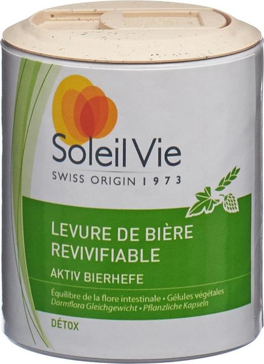 Actual product image Soleil Vie Active beer yeast capsule 400 mg (75 Piece, Capsules, 60 g)
