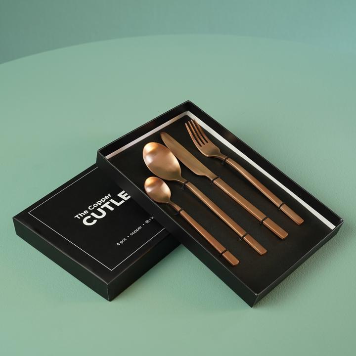 Produktbild Werner Voss 4 teiling Besteck Copper (4 Stk., Besteck Set)