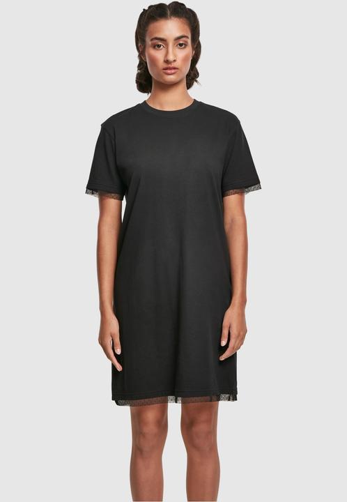 Image du produit Urban Classics Ladies Boxy Lace Hem Tee Dress (5XL)