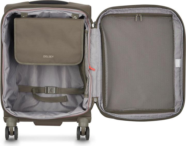 Produktbild Delsey Helium DLX Expandable -matkalaukku, mokka (43 l)