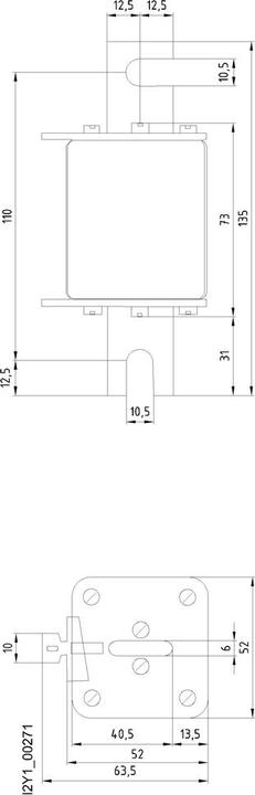 Produktbild Siemens SITOR Sicherung 3NE3 250A 1000V Grösse 1 (250 A)