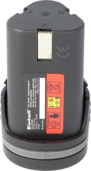 Immagine prodotto XCell Einhell 12V TC-CD 12 Li Accu-Pack 45.113.65 Ersatz-Akku 1,3Ah 4511365 oder 451146801805 (12 V)