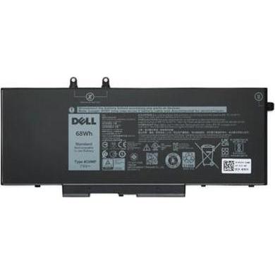 Dell BTRY,PRI,68WHR,4C,LITH,BYD (4 Zellen, 8500 mAh), Notebook Akku, Schwarz