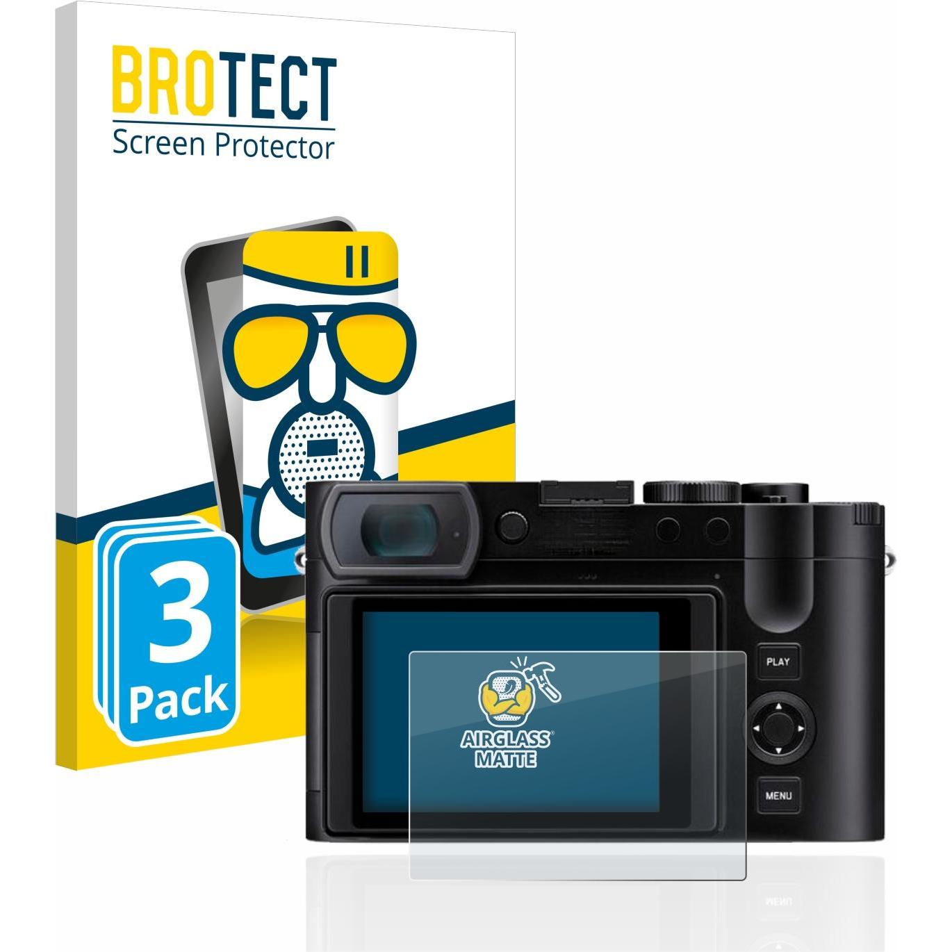 BROTECT AirGlass Panzerglasfolie Matt (Displayschutz), Kameraschutz