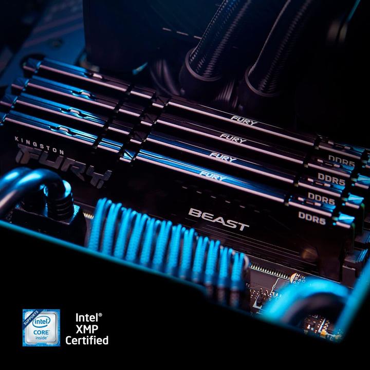 Immagine prodotto Kingston FURY Beast (1 x 32GB, 5200 MHz, RAM DDR5, DIMM)