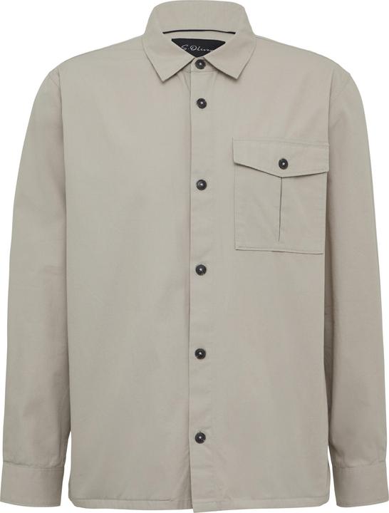 Immagine prodotto s.Oliver Hemd Softes Overshirt im Relaxed Fit mit Eingrifftaschen (M)