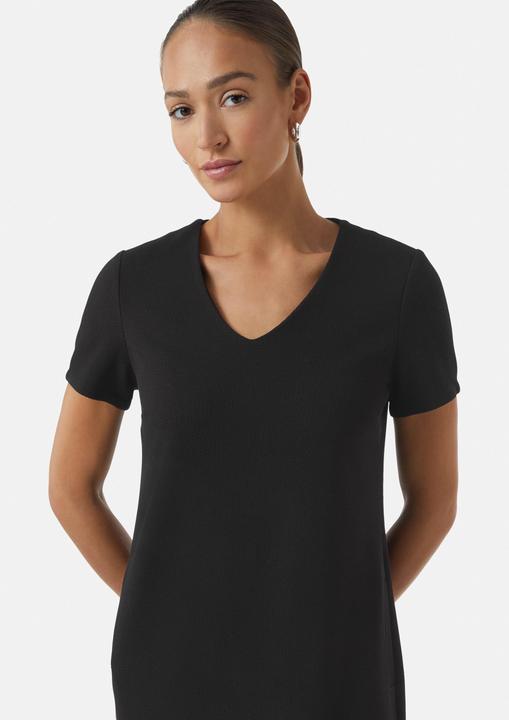 Immagine prodotto Comma Kleid Kurzes Piqué-Kleid mit V-Ausschnitt und Taschen (36)