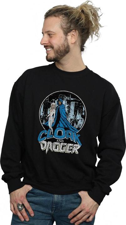 Immagine prodotto Cloak And Dagger Retro Felpa Uomo (3XL)