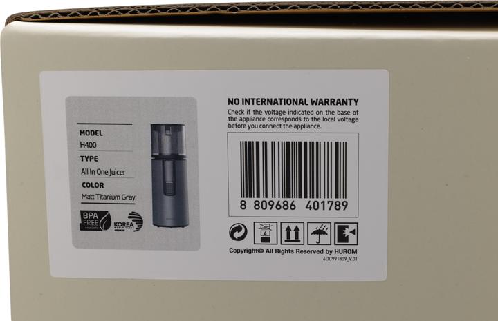 Produktbild Hurom Slow Juicer H400