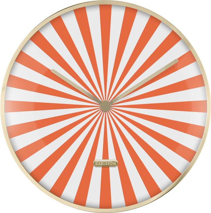 Bright orange & white