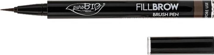 Image du produit Puro Bio Fillbrow Brush Pen 03 Dark Chestnut 0.7ml (châtaigne foncé)