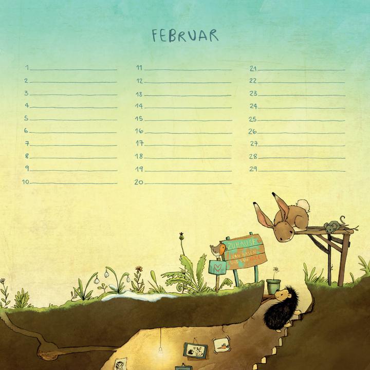 Produktbild Wir gehören zusammen – Der Geburtstagskalender