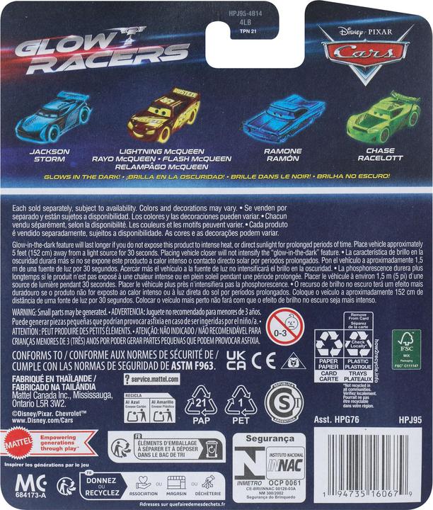 Actual product image Mattel Disney Pixar Cars Die-Cast (1 piece)