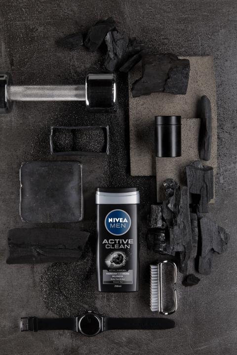 Produktbild NIVEA Men Active Clean (Flüssiges Shampoo, 250 ml)