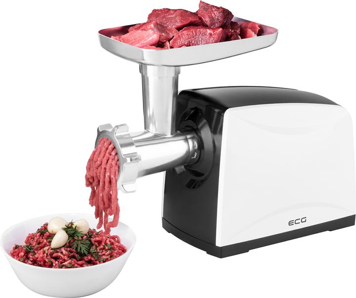 Produktbild ECG MG 2510 mincer Black, Stainless steel, White (1200 W)