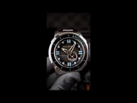 Actual product image Nubeo NB-6093-11 Apollo 55th (Rotating bezel left)