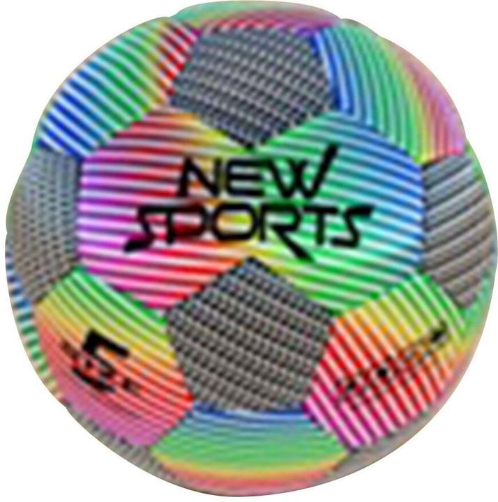 New Sports Rainbow football, size 5, uninflated (5)