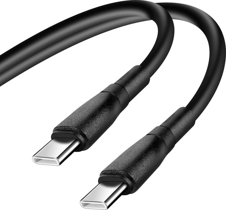 Actual product image Cable Blue Star BLUE STAR ECO cable 3A 60W Type C to Type C PJ73-13-3 1m black (1 m, 60 W)