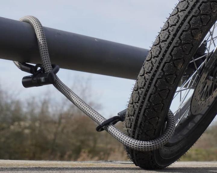 Produktbild Tex-Lock eyelet Kettenschloss + U/X-lock Mini-Bügelschloss (120 cm)