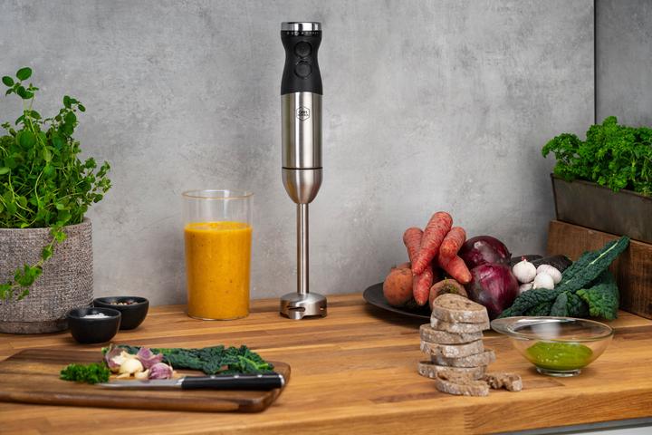 Produktbild OBH Nordica Elite Mix Initial Hand Blender, black/steel