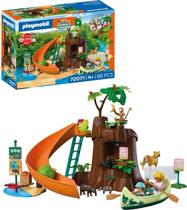 Image du produit Playmobil 72071 Zoo: Dschungelabenteuer (72071)