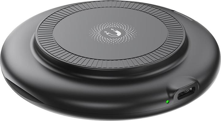 xO wireless inductive charger CX031 black 15W with cable USB-C - USB-C and adapter set (15 W)