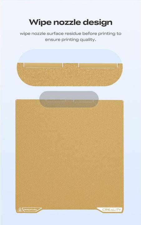 Immagine prodotto Creality K2 PEI mattierte Bauplatte (Ricambi)