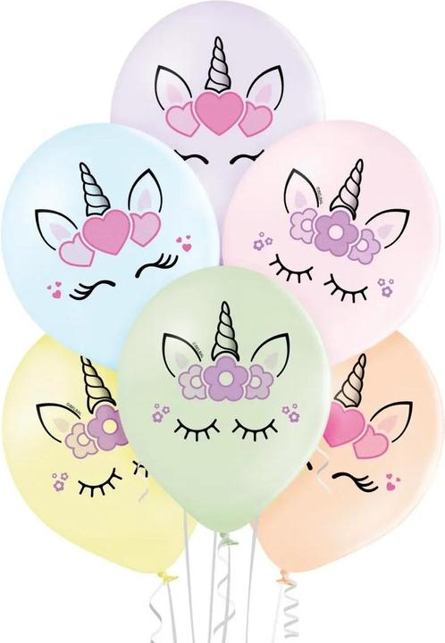 Folat Einhorn-Folienballon 96 Cm – Bunter Partyballon Für Kindergeburtstage
