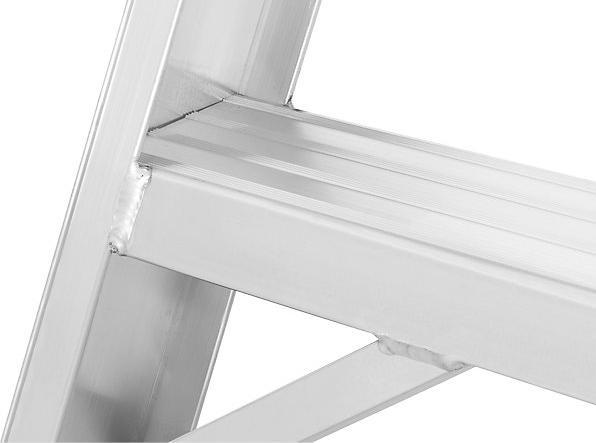 Produktbild kaiserkraft Alu-Klapptritt (Trittleiter, 72 cm)