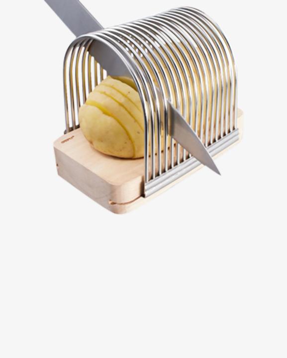 Image du produit GEFU Coupe-pommes de terre en éventail argentée