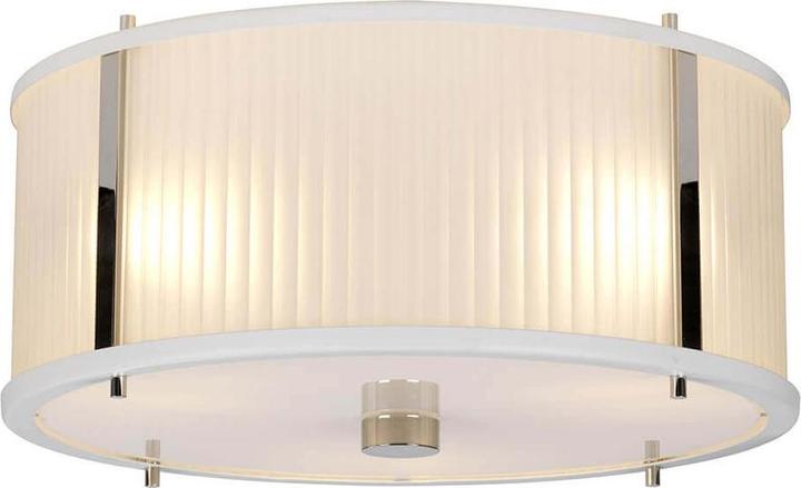Actual product image Elstead Lighting Corona pendant light E27 triple white satinised lacquered, polished (E27)