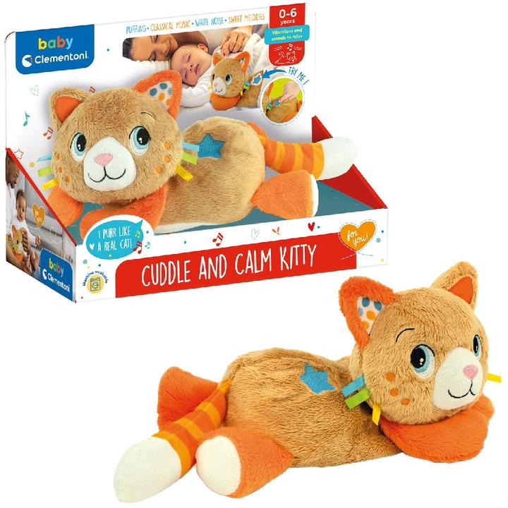 Produktbild Clementoni Baby Kitty Cat Calming Plush (Plüschspielzeug Katze)