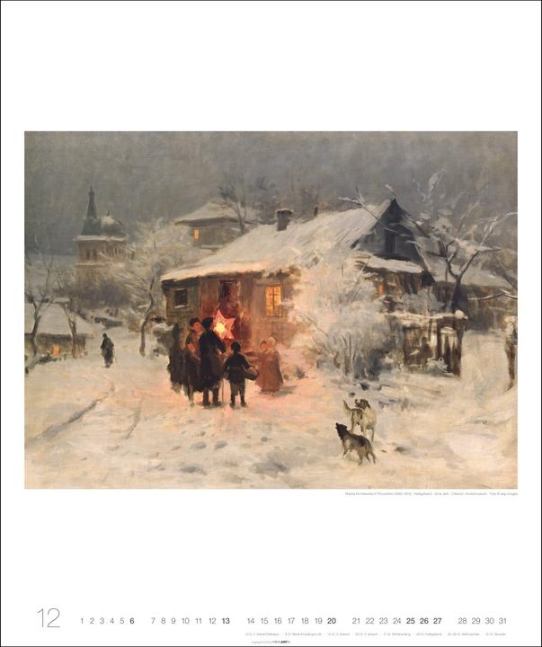 Produktbild Allegro - Musik in der Kunst Kalender 2026 (46 x 55 cm)