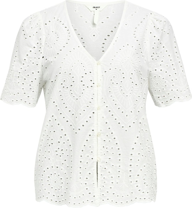 Produktbild Object Broderie Anglaise Hemd (36)