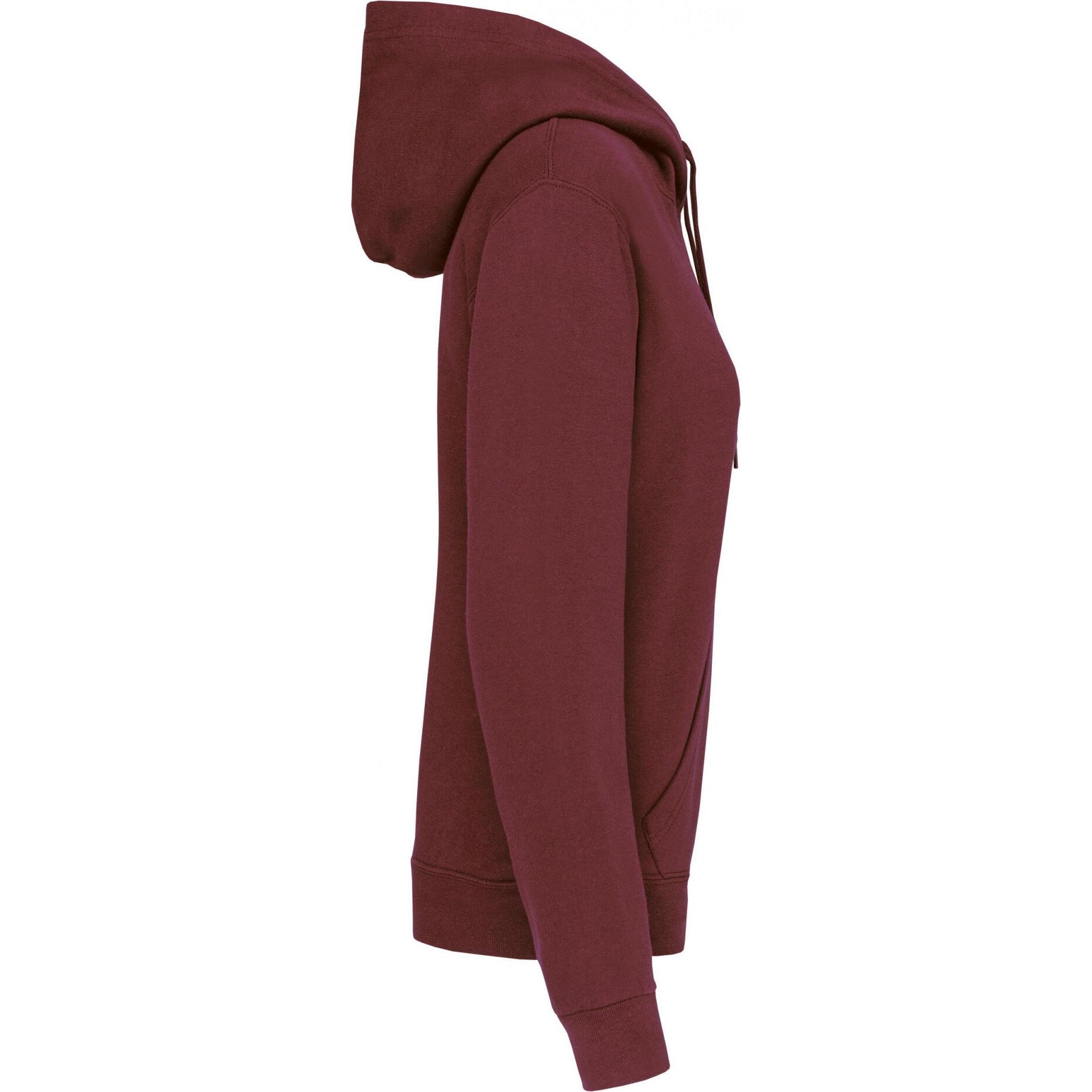 Thumbnail - Kariban, Pullover, Hoodie Damen, Rot, (XL)